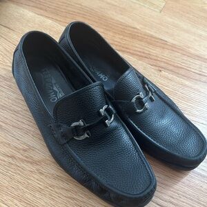Ferragamo leather loafers size 9